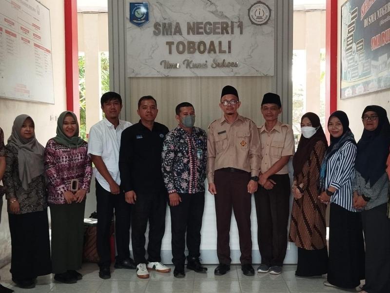 Penilaian Tim Juri Lomba Perpustakaan SMA/SMK/MA Tingkat Provinsi Berlanjut ke SMAN 1 Toboali