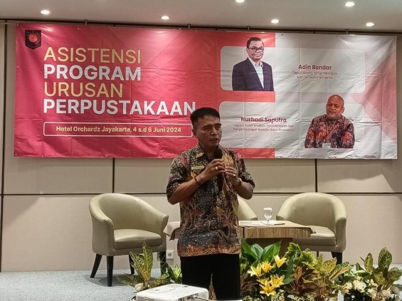 Kadis DKPUS Rakhmadi Paparkan IPLM dan TGM Bangka Belitung di Jakarta