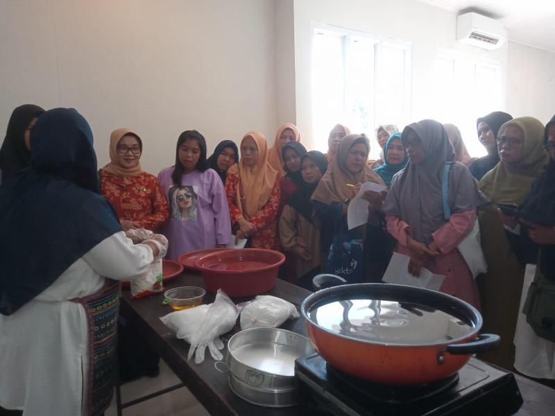 Perpusda Babar Gelar Pelatihan Pembuatan Pantiau Beras, Program Pengembangan TPBIS