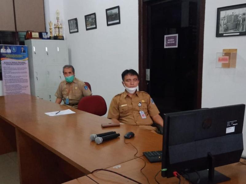 Kepala DKPUS Hadiri Pembukaan Lomba Pusdes dan SLTA Tingkat Nasional secara Daring