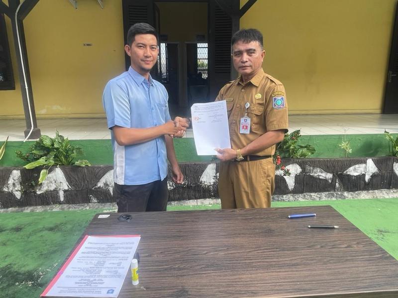 Puluhan PHL Bersama Kepala DKPUS Babel Tandatangani SPK 2023