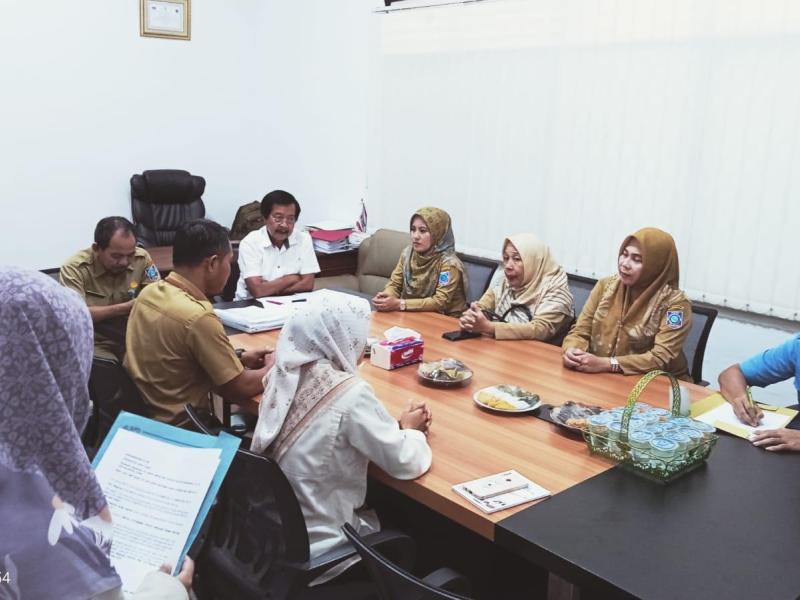 DKPUS Provinsi Berikan Pembinaan Kearsipan bagi Staf PMI Babel  