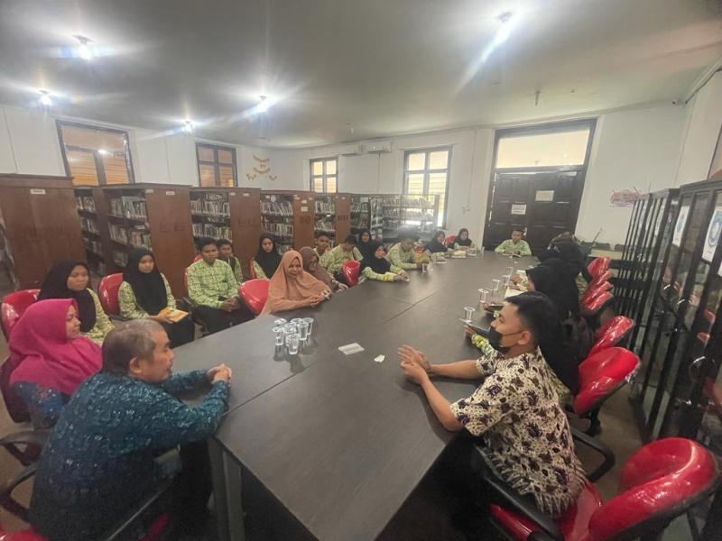 Puluhan Siswa SMAN 1 Payung Kunjungi ke Perpustakaan Provinsi 