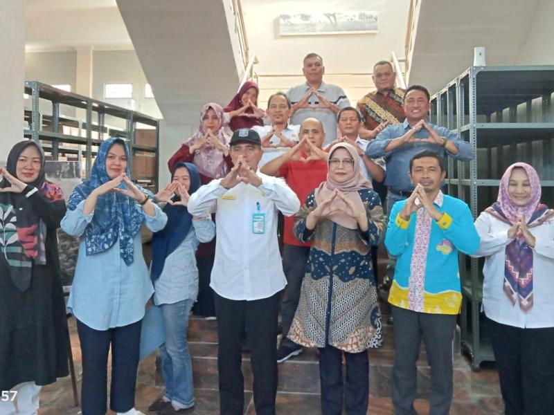 Gelar Pertemuan, Rakhmadi Ajak Kepala DKPUS Kabupaten/Kota di Babel Tingkatkan Layanan Arsip Daerah 