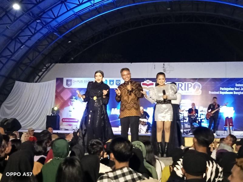 Duet Kiki, Yatie & Kadis Rakhmadi Memukau Masyarakat Babel