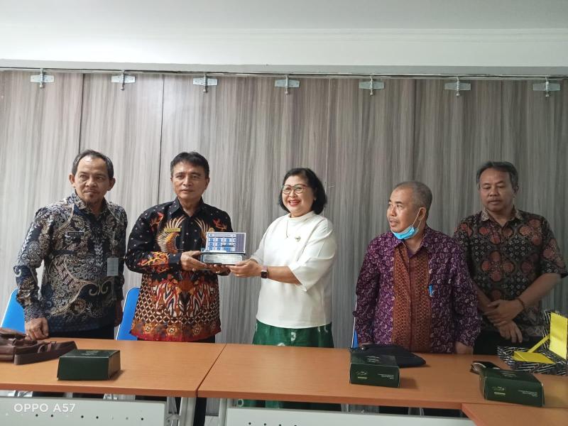 Studi Komparatif, Kepala DKPUS Babel Disambut Kepala DPKD DIY  