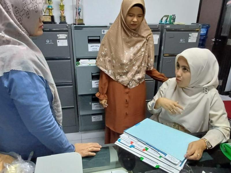 Karo Umum Dukung Pengawasan Kearsipan Internal DKPUS Babel