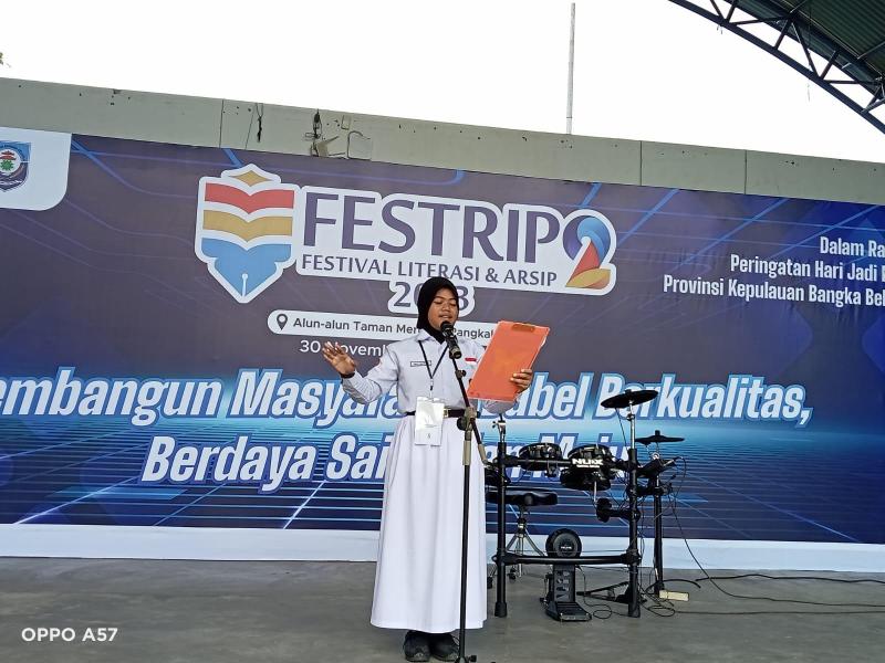 20 Siswa SD Adu Kehebatan Cipta dan Baca Puisi di Festrip 2