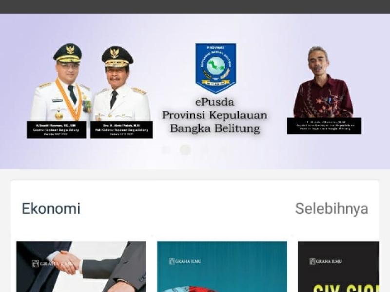 Resmi! DKPUS Babel Miliki ePusda, Ini Harapan Asyraf