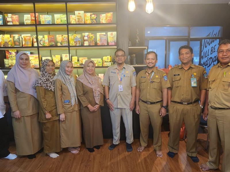 Pegawai UPTD RPK Babel Dapatkan Penyuluhan Kompetensi Kearsipan dari Tim DKPUS