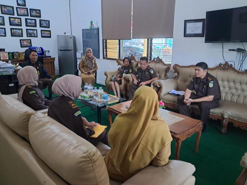 Sambangi Kantor DKPUS Babel, Tim Kejati Koordinasikan Prosedur Penghapusan Arsip
