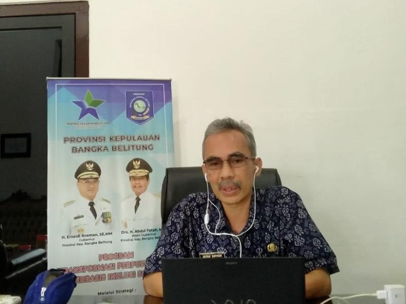 Kepala DKPUS Babel Peserta Bimtek SPP dan TIK Mampu Transformasi Layanan Perpustakaan