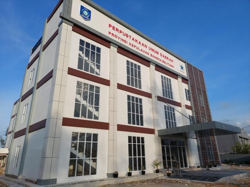 Gedung Baru Perpusprov Babel Siap Berikan Layanan Publik