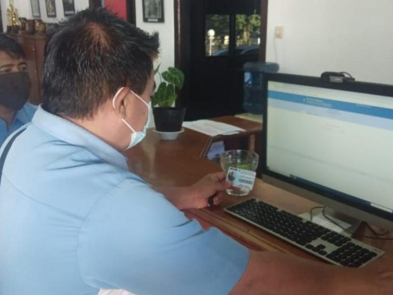 Pantau Disiplin Masuk Kerja Pegawai, DKPUS Babel Manfaatkan Aplikasi Inlis