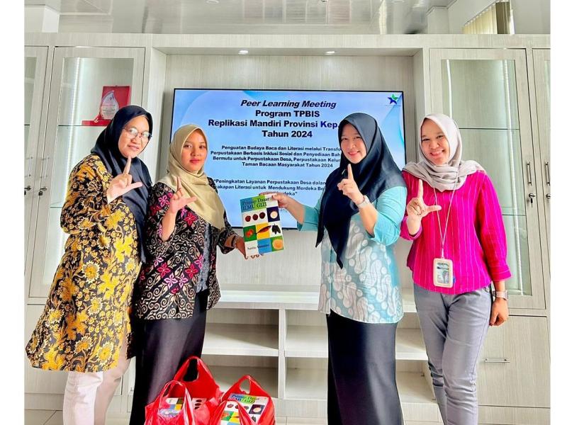 20 Pengelola Perpustakaan Desa, Kelurahan & PIC Ikuti PLM Replikasi Mandiri TPBIS 2024