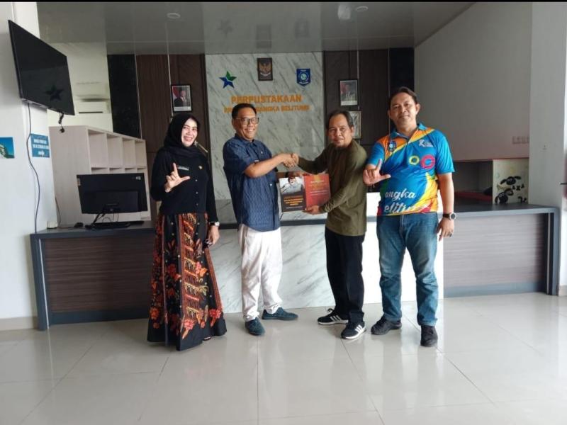 DKPUS Babel Terima Hibah Buku dari Inspektorat Daerah Prov.Kep. Bangka Belitung