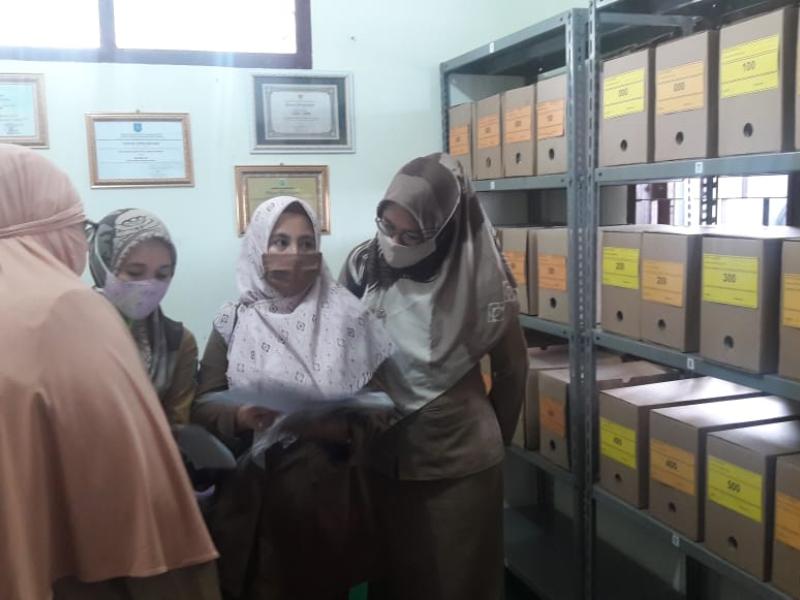 DKPUS Babel Nilai Pengelolaan Kearsipan LKD, OPD dan Pemdes/Kelurahan Se-Babel