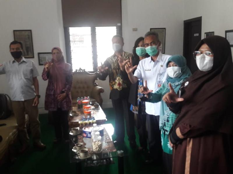 Tim Perpusnas RI Silaturahmi ke DKPUS Babel