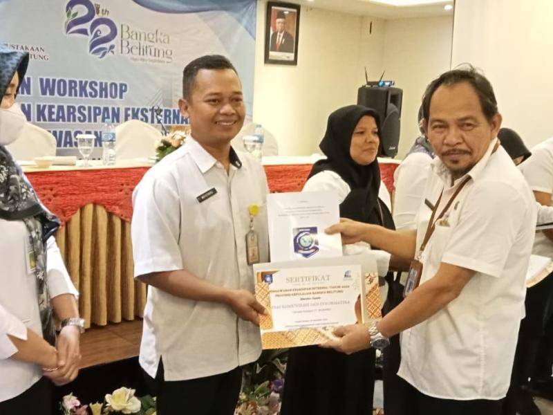 Nilai LAKI 2022 DPRD Teratas Se-Pemprov Babel  