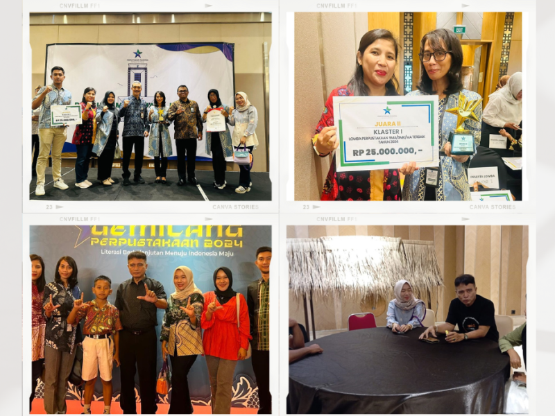 Selamat! Babel Juara 2 Nasional Lomba Perpustakaan SMA/SMK/MA Terbaik 2024