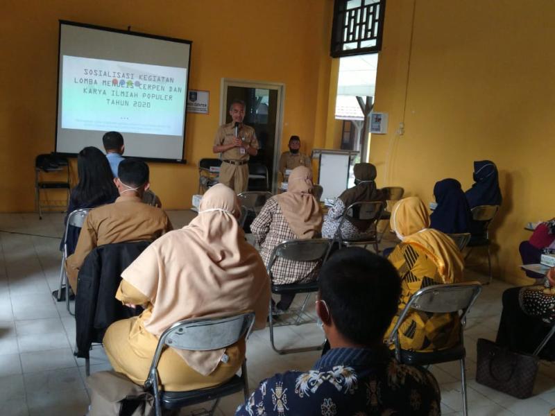 DKPUS Sosialisasikan Lomba Menulis Cerpen & Karya Ilmiah kepada Guru Se-Babel