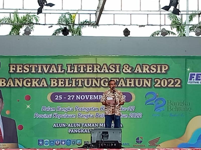 Pj Gubernur Ridwan Sampaikan Sambutan