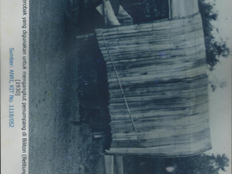 Sarana Transportasi yang digunakan untuk mengangkut penumpang di Biliton (Belitung) pada Tahun 1930