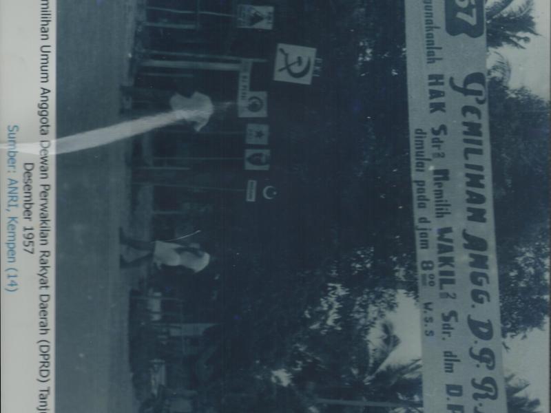 Pemilihan Umum Anggota Dewan Perwakilan Rakyat Daerah (DPRD) Tanjungpandan, pada Desember 1957