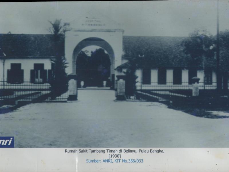 Rumah Sakit Tambang Timah di Belinyu Pulau Bangka, Tahun 1930