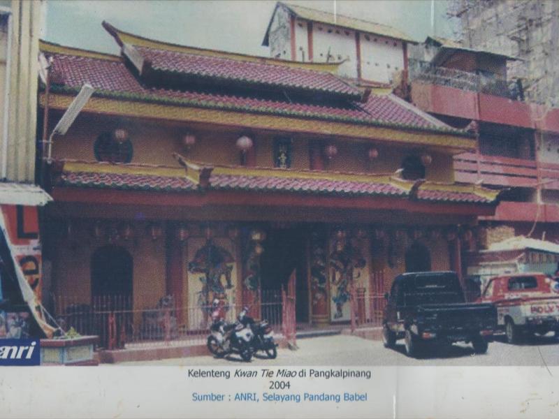 Kelenteng Kwan Tie Miao di Pangkalpinang, Tahun 2004