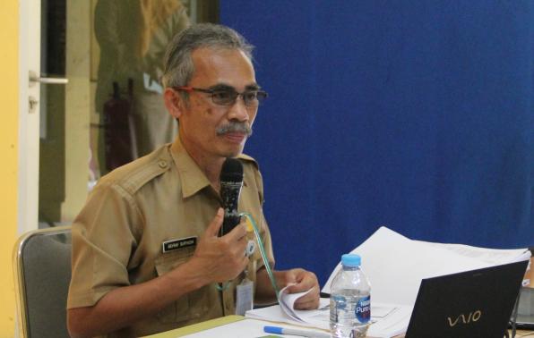 Kepala DKPUS Babel Dr Asyraf Suryadin.