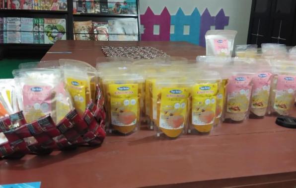 Produk kreativitas Perpusdes Kimak.