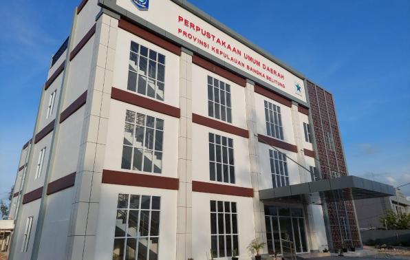 Di Gedung Layanan Perpustakaan Umum Provinsi inilah rencananya layanan Perpustakaan Provinsi akan pindah, tepatnya setelah Lebaran Idul Fitri 1444 H Tahun 2023.