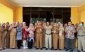 Rakhmadi Kepala DKPUS Babel bersama Tim ANRI dan peserta Bimtek Risk Assessment, Selasa (21/2/2023). 