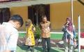 Lina, saat menyampaikan sambutan pamit, Kamis (28/12/2023).
