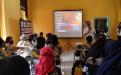 Kepala DKPUS Babel Dr Asyraf Suryadin memberikan pengarahan kepada para pengelola perpustakaan sekolah dan Perguruan Tinggi di Pulau Bangka.