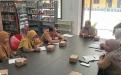 Kepala DKP Bateng saat koordinasi hasil pengawasan kearsipan di Kantor DKPUS Babel, Selasa (14/3/2023)