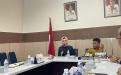 Kepala Dinas Perpustakaan Provinsi Sumsel saat menyambut kunjungan Kepala DKPUS Provinsi Babel, Kamis (8/12/2022).