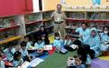 Puluhan anak-anak usia dini dari Rumah Belajar Aisyah belajar di Perpustakaan Provinsi Babel, Selasa (20/12/2022). 