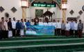 Kepala DKPUS Babel Rakhmadi saat menghadiri Safari Ramadan 1445 H Pemprov Babel di Masjid Agung Darusslam, Manggar, Selasa (26/3/2024).