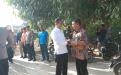  Kepala DKPUS Babel Rakhmadi bersama Pj Gubernur Babel Suganda Pandapotan Pasaribu di Kecamatan Lubuk Besar, Bangka Tengah.