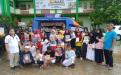 Tim Pusling DKPUS Provinsi Kepulauan Bangka Belitung bersama siswa SDIT Al-Mansyur Desa Balun Ijuk, Minggu 10 Maret 2024.