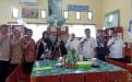Kepala DKPUS Babel memberikan support penilaian lapangan akreditasi perpustakaan SDN 38 Tanjungpandan, Belitung, Rabu (22/6/2022).