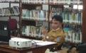 Rakhmadi Kepala DKPUS Babel saat memberikan pengarahan kepada Pejabat Eselon di DKPUS Babel.