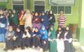 Tim Pusling Provinsi Babel foto bersama siswa dan pimpinan MA Maduinatul Ilmi Bangka Barat, Senin (24/10/2022).