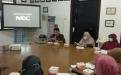 Rakhmadi Kepala DKPUS Babel memimpin Rapat Evaluasi Kinerja di Bidang Kearsipan, Kamis (7/10/2021).