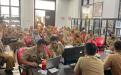 ASN DKPUS Provinsi Kepulauan Bangka Belitung saat mengikuti Sosialisasi Pergub TPP Nomor 10 Tahun 2022, Aplikasi Simadig dan eKinerja dari Tim BKPSDM, Senin (30/5/2022).