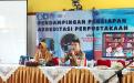 Kepala DKPUS Babel Rakhmadi saat menyampaikan sambutan di SLBN Tanjungpandan, Senin (11/12/2023).