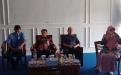 Kepala DKPUS Babel, Rakhmadi, memberikan pembekalan akreditasi perpustakaan sekolah mulai SD hingga SMA se-Kabupaten Belitung Timur, Kamis (24/8/2023).