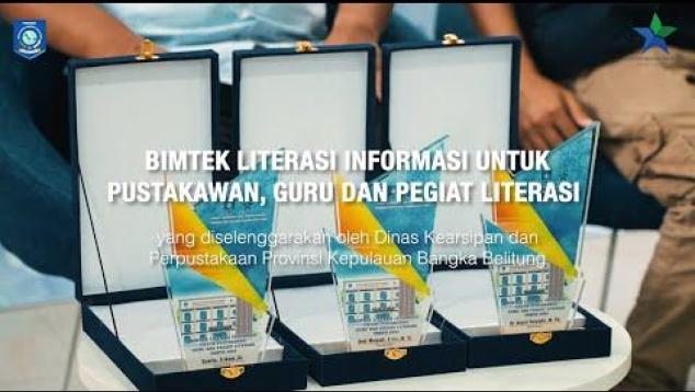Embedded thumbnail for Bimtek Literasi Informasi Untuk Pustakawan, Guru dan Pegiat Literasi